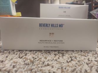 Beverly Hills MD Resurface + Restore Youth Revealing System, a skincare product designed to combat signs of aging