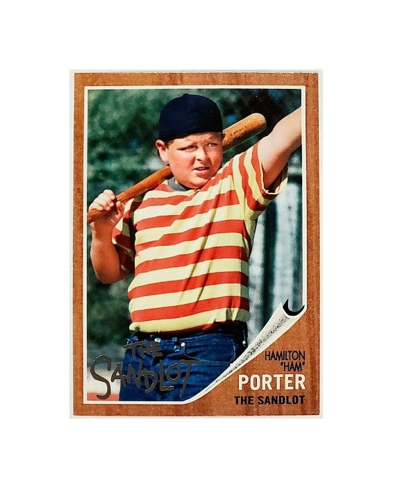 "THE SANDLOT" HAMILTON "HAM" PORTER 2018 TOPPS ARCHIVES #SL-HP LIMITED EDITION!