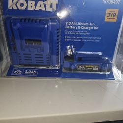 Kobolt Battery And Charger.