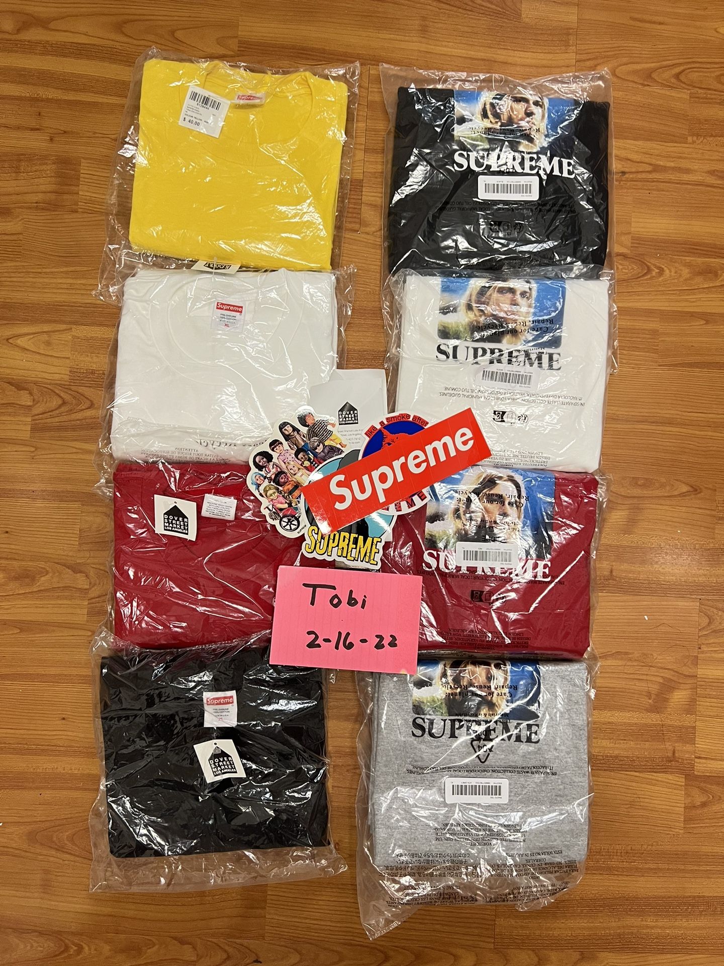 Supreme Box Logos Kurt Cobain 2023 XL