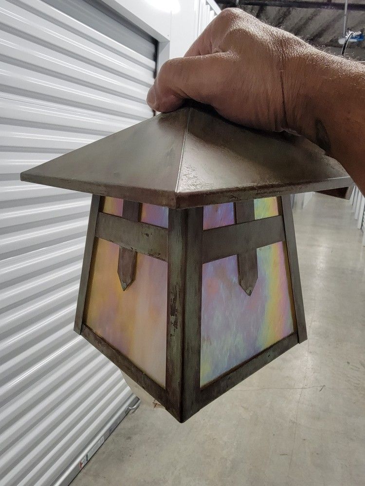 Stamford Lantern / Verdigris Patina