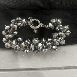 Chunky Silver Bracelet 