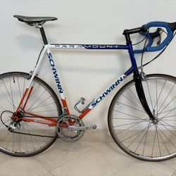 Vintage Schwinn Paramount Team Edition Road Bike Shimano Dura-Ace and Ultegra Mavic Open Pro Wheelset Size 61cm XXL
