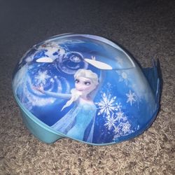 Frozen Bicycle Helmet Elsa Ana Blue Helmet