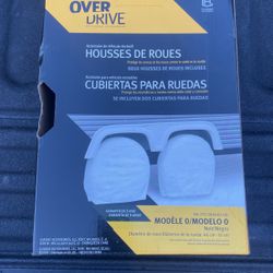 Camping Trailer Wheel Covers, 2ea