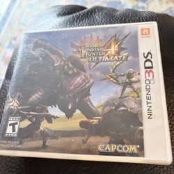 Monster Hunter Ultimate Nintendo 3DS
