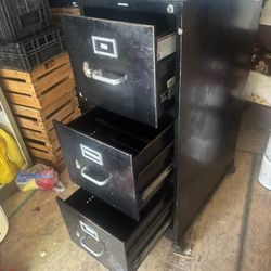 Black Metal OfficeCabinet 