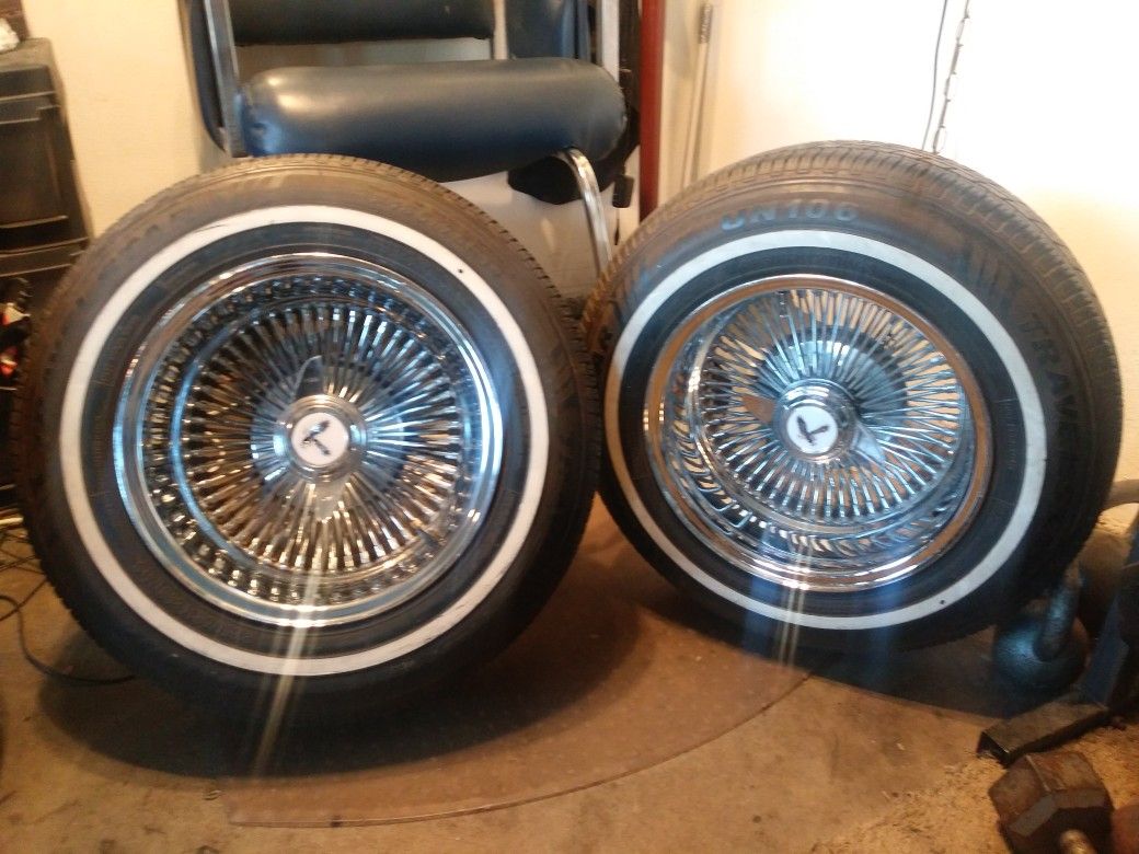 14 inch Lowrider Spoke Rims for Sale in Adelanto, CA OfferUp