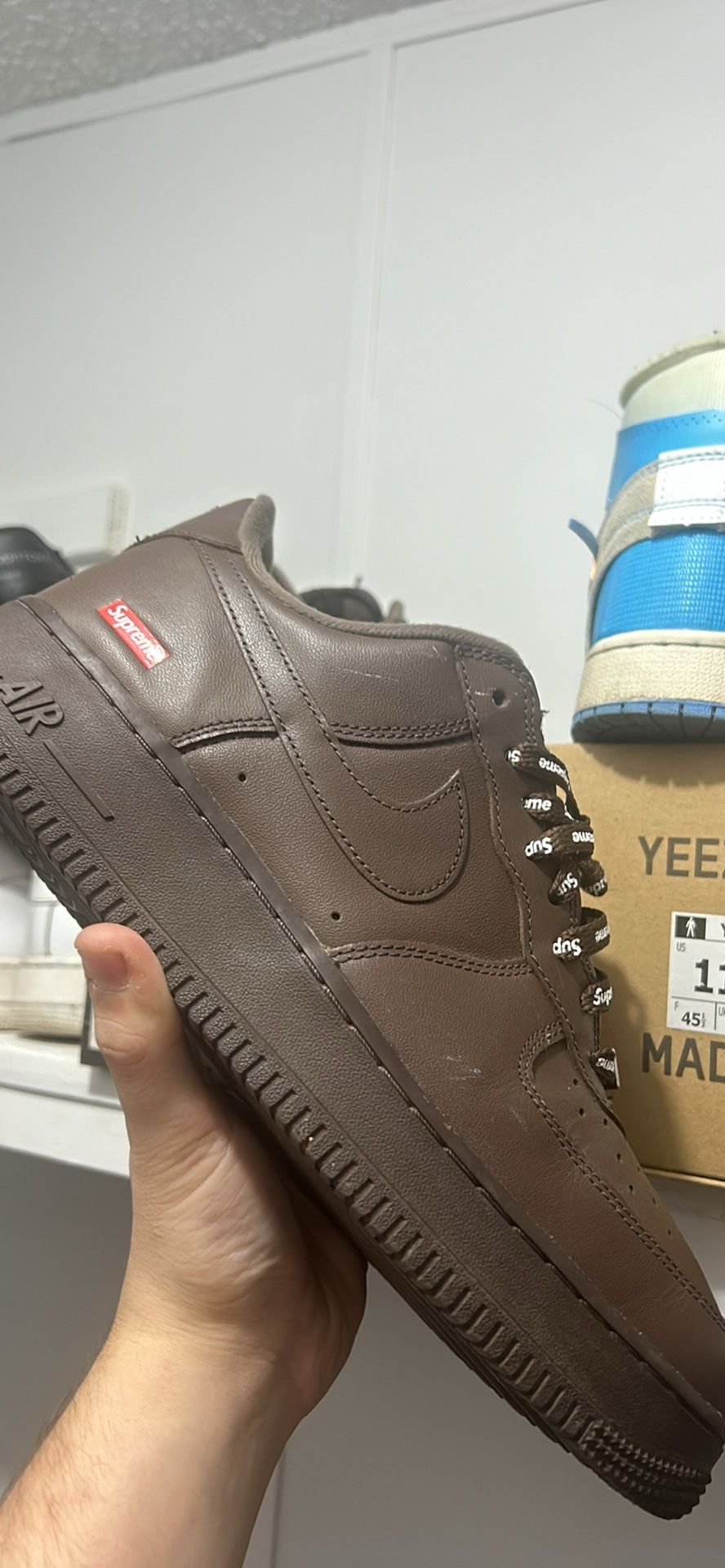 Supreme Af1 Brown