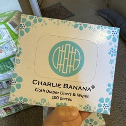 4 Boxes Charlie Banana Cloth Diaper Liner 