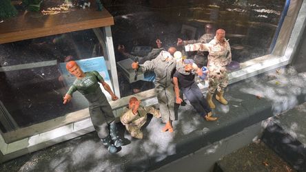 Vintage G I Joe dolls