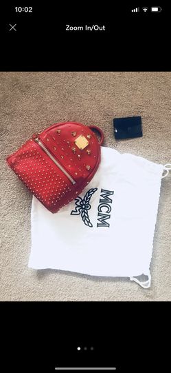 Mcm Studded X-Mini Strap Backpack