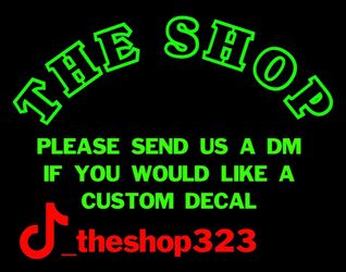 Custom decals