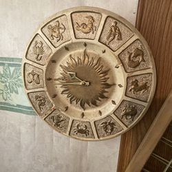 Vintage Zodiac Clock 