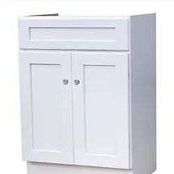 24” inch Bathroom Vanity Without Sink Base Only