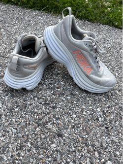 Women’s running, walking shoes. Hoka Bondi 8. Size is 8.5.