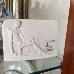 Lladro Society Plaque