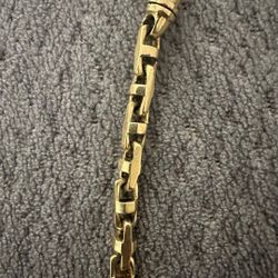 18k Yellow Gold Bracelet