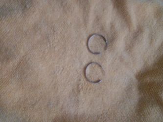 Silver Hoop Earrings 925