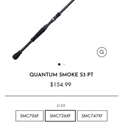 Quantum 7’2 Bait Casting Rod