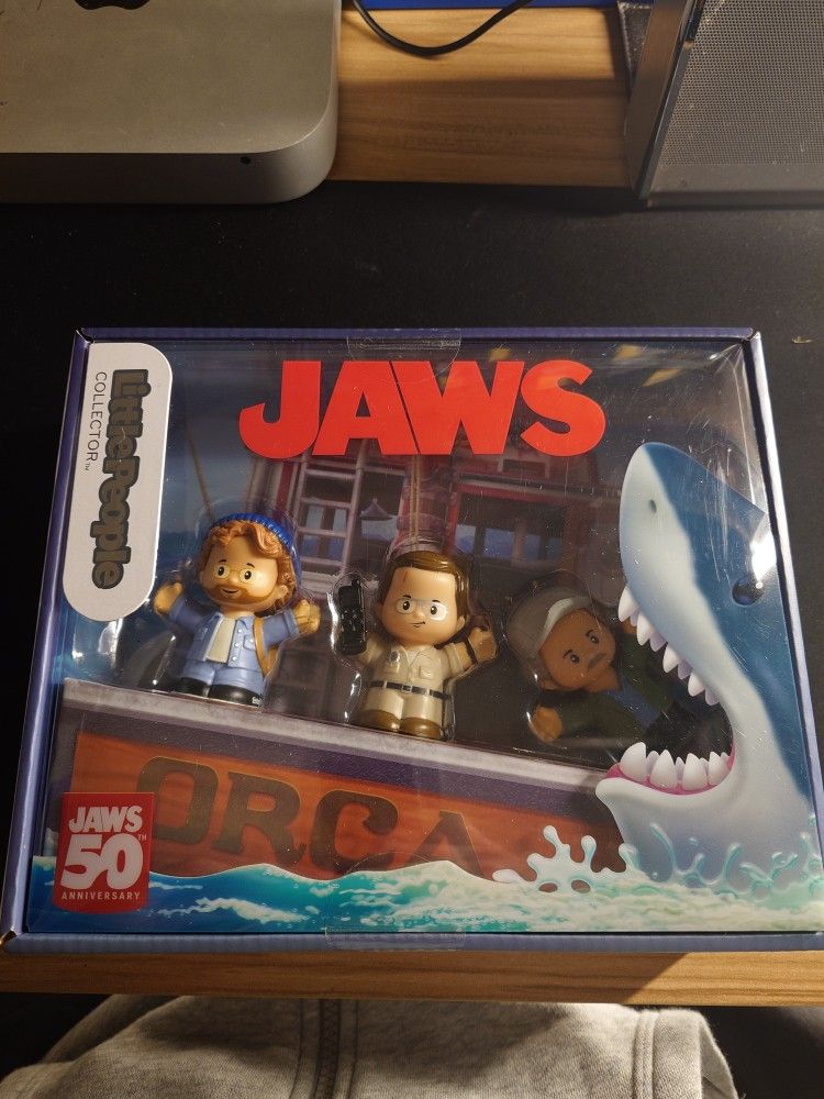 Little People Jaws 50th Anniversary Collector Set Mattel Fisher-Price JDG44