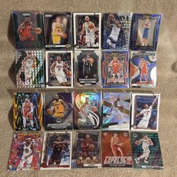 ONLY $2 EACH BASKETBALL CARDS FROM TOPPS & PANINI BRANDS SEE ALL 5 PICTURES LETS MAKE SOME DEALS