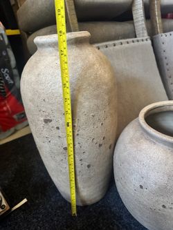Tall flower vase
