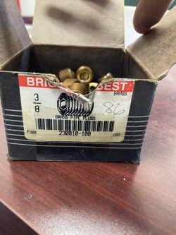 Brass Pipe Plugs