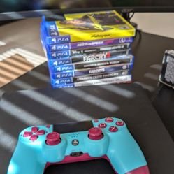 PlayStation 4 Slim + 9 Games