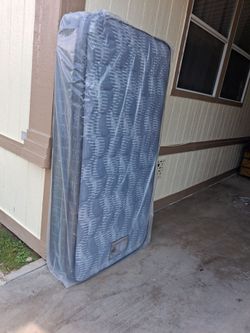Twin  sise  euro  pillow top mattress only
