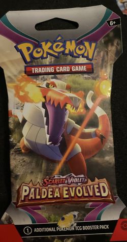 POKÉMON PALDEA EVOLVED BOOSTER PACk
