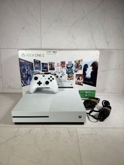 Microsoft Xbox One S 1TB Console – White (A1G009211)