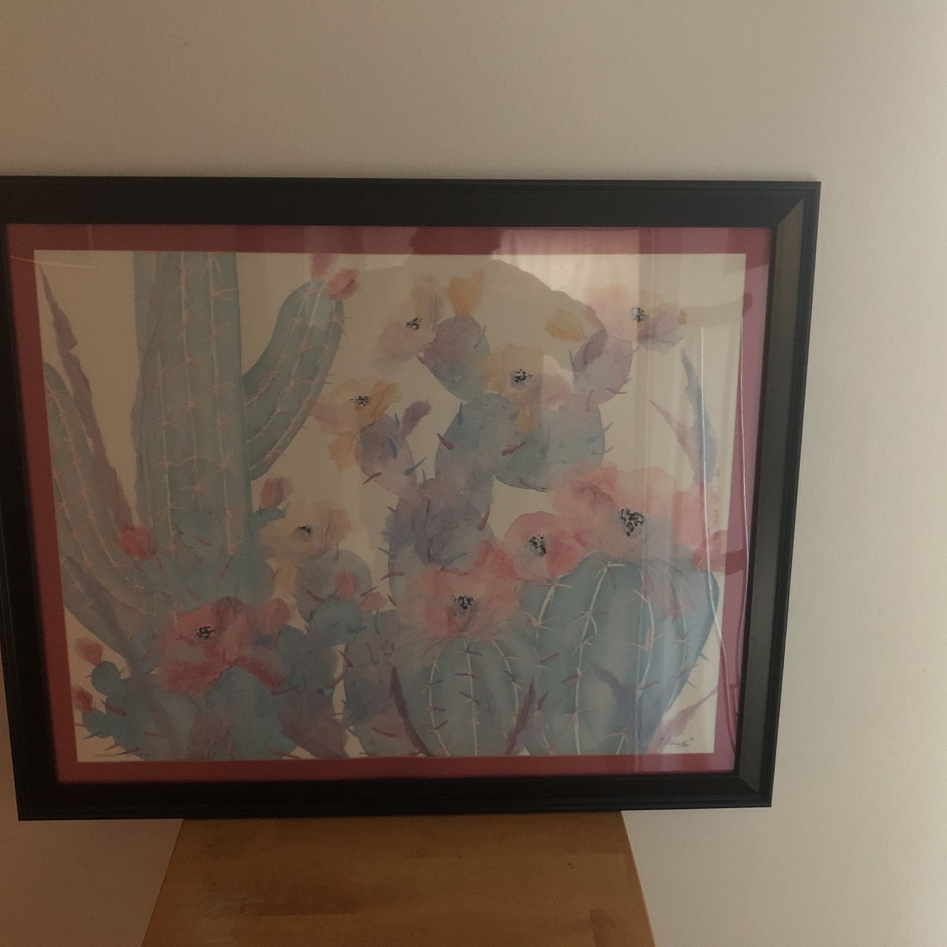 Southwestern Cactus Print