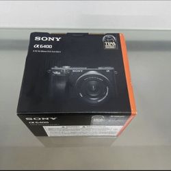 Sony 6400 Camera 