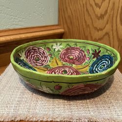 Decorative Ceramic Hand Painted Bowl