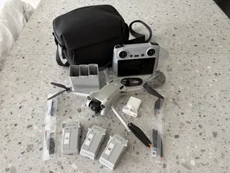 DJI Mini 3 Pro Flymore Combo with Touchscreen Remote Controller and Accessories