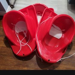 Child Sled With Rope