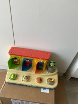 Vintage Sesame Street Activity Box For Toddlers