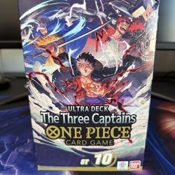 One Piece The Three Captains Ultra Deck ST-10 New Sealed