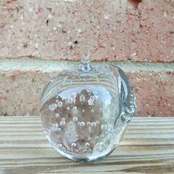 Glass Apple (Paperweight) Figurine 