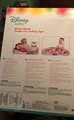 Disney baby minnie mouse cheap garden fun activity gym