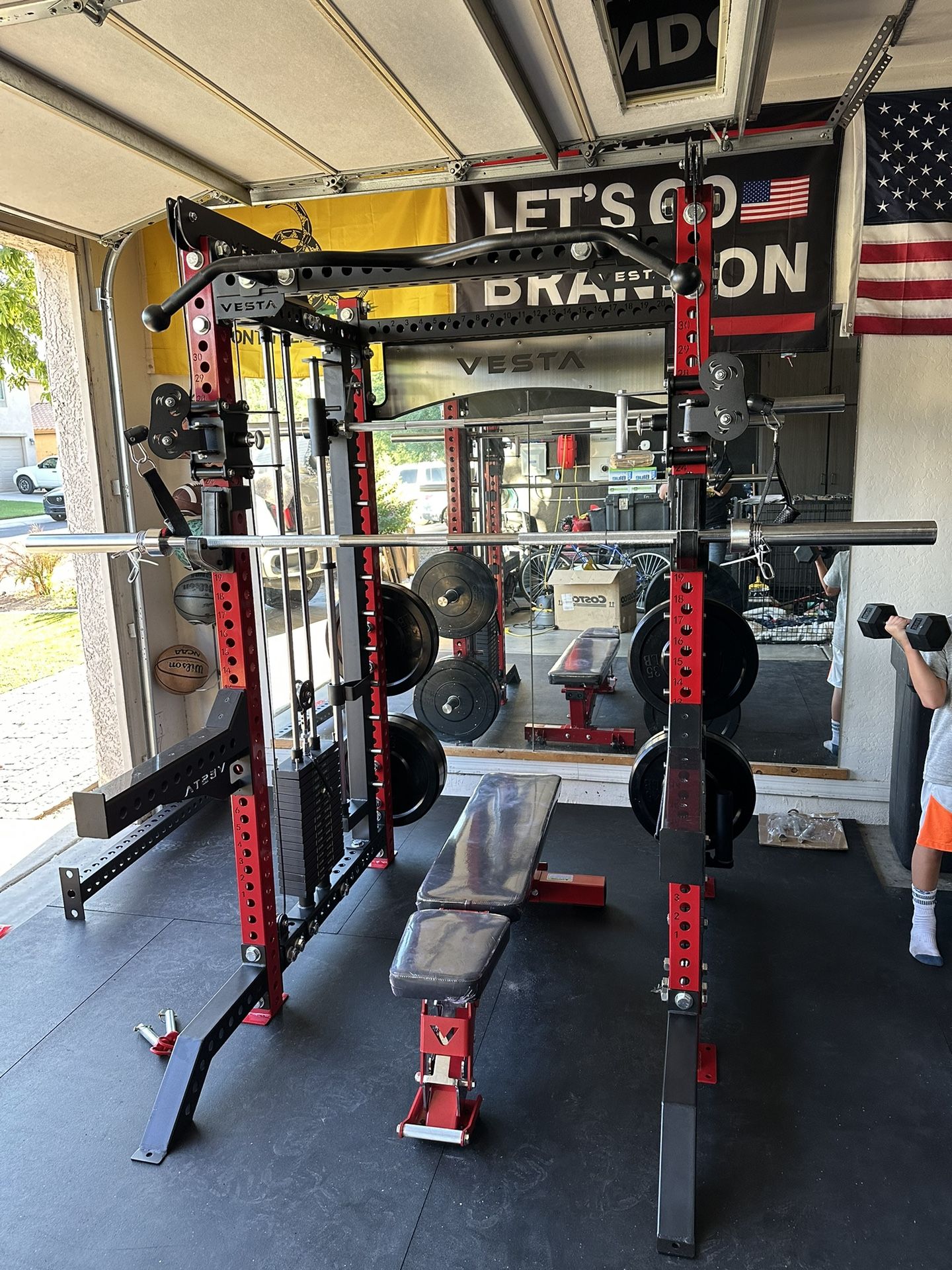 Vesta Fitness PRO SERIES Ultimate Half Rack Functional...