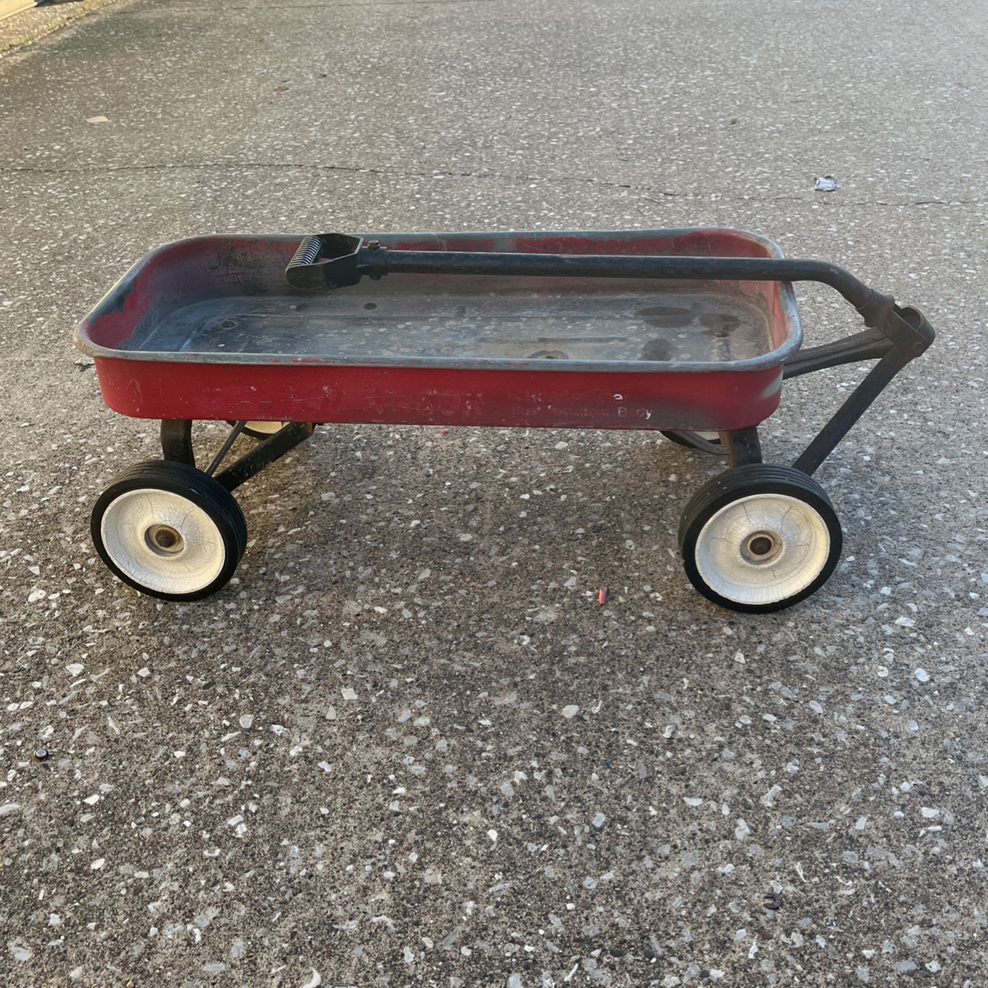 Vintage Red Wagon