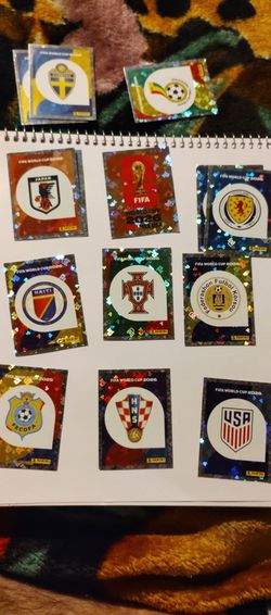 Panini  group FIFA stickers and silver