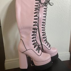 Lamoda Women’s Lace-up Boots - Size 8