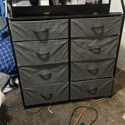 Eight Drawer Dresser/storage light wear and tear