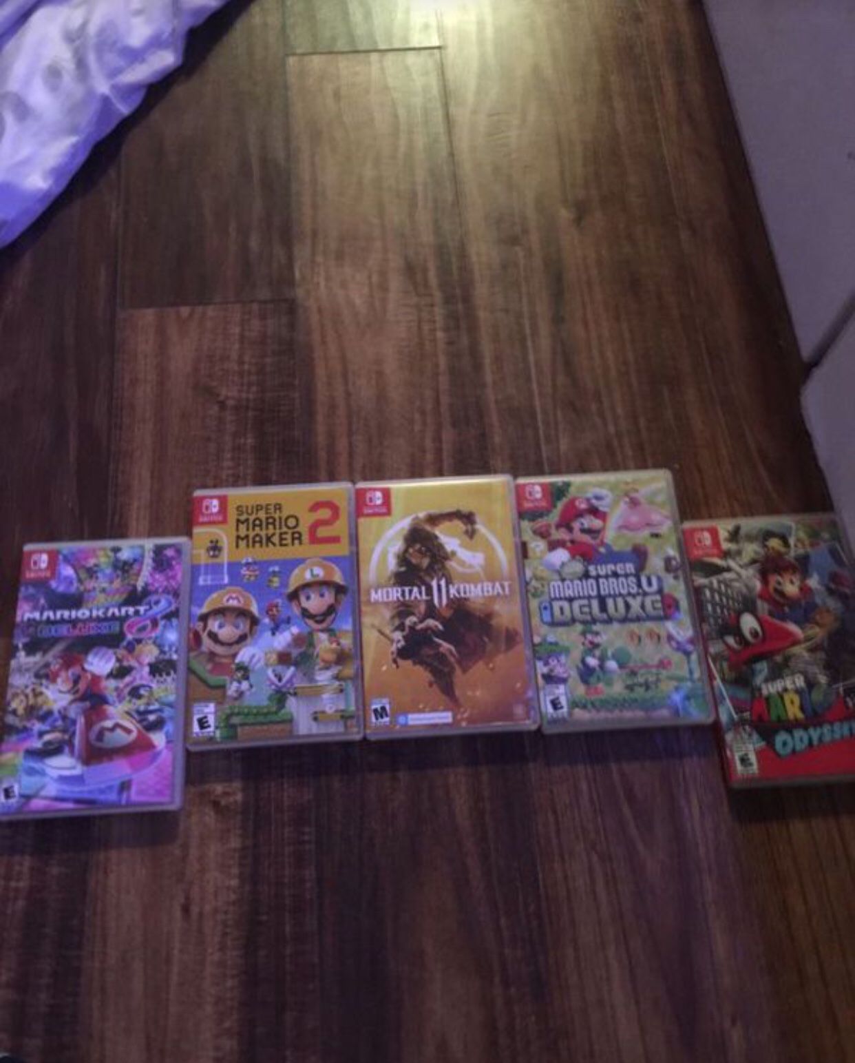 5!!!! Nintendo switch games