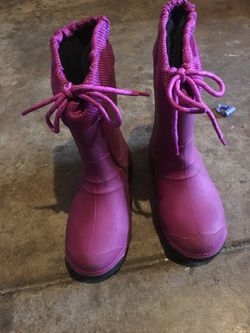 Winter boots for girls size 1