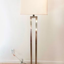 Classic and sophisticated Duncan Floor Lamp from Crate & Barrel