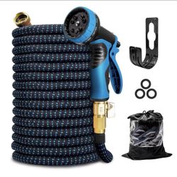 100 FT Expandable Garden Hose (Blue)